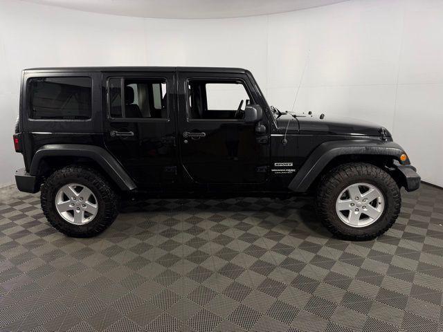 used 2018 Jeep Wrangler JK Unlimited car, priced at $19,392