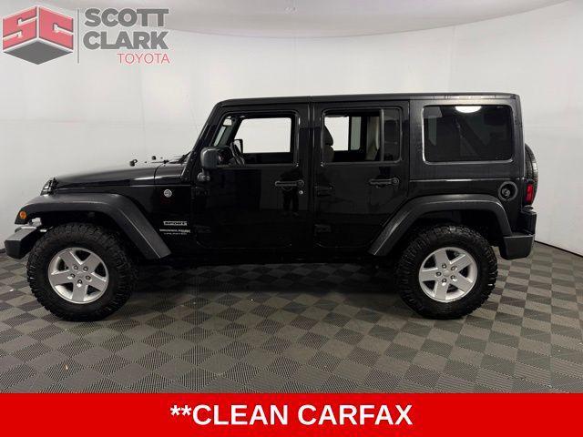 used 2018 Jeep Wrangler JK Unlimited car, priced at $19,392