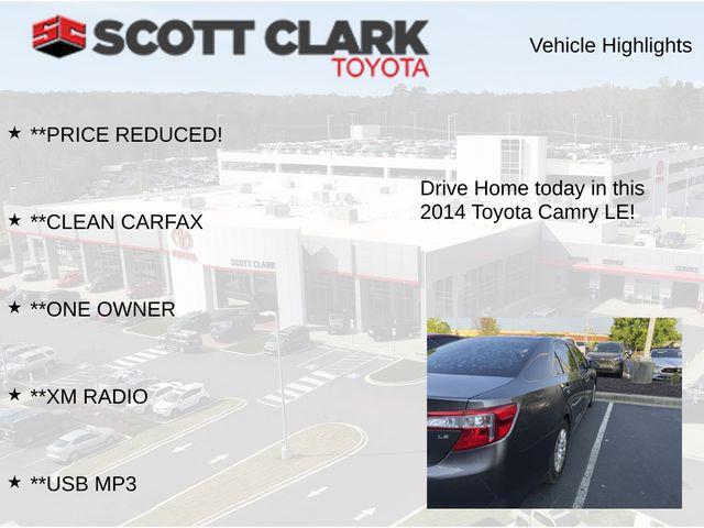used 2014 Toyota Camry car, priced at $12,750