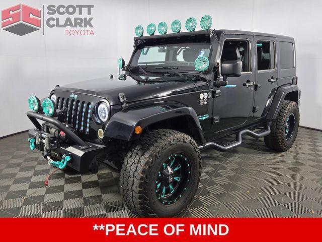 used 2015 Jeep Wrangler Unlimited car, priced at $19,834