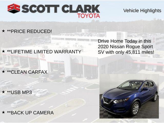 used 2020 Nissan Rogue Sport car, priced at $17,199
