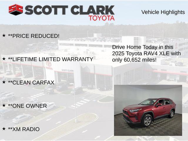 used 2025 Toyota RAV4 car, priced at $24,597