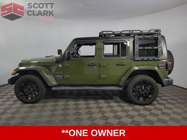 used 2021 Jeep Wrangler Unlimited 4xe car, priced at $23,603