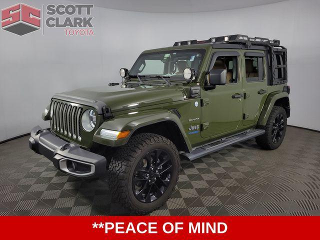 used 2021 Jeep Wrangler Unlimited 4xe car, priced at $23,603