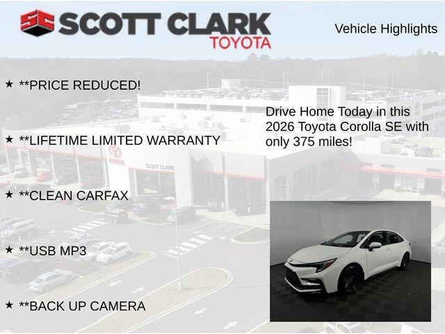 used 2026 Toyota Corolla car, priced at $26,065