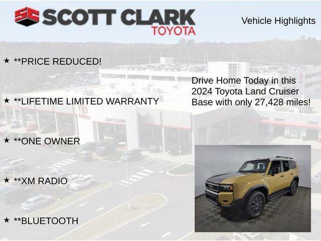 used 2024 Toyota Land Cruiser car, priced at $61,110