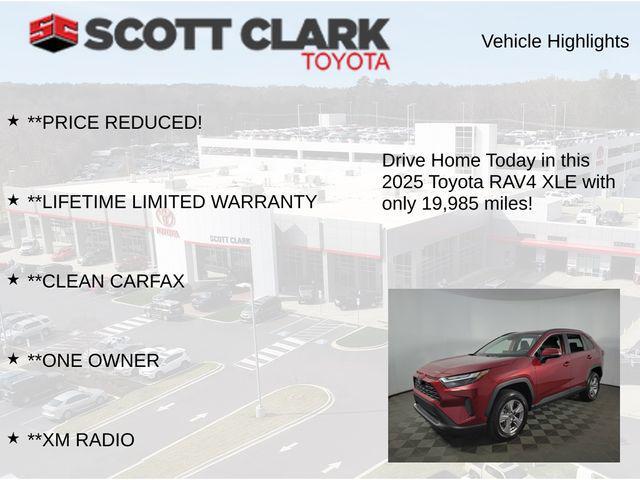 used 2025 Toyota RAV4 car, priced at $33,393