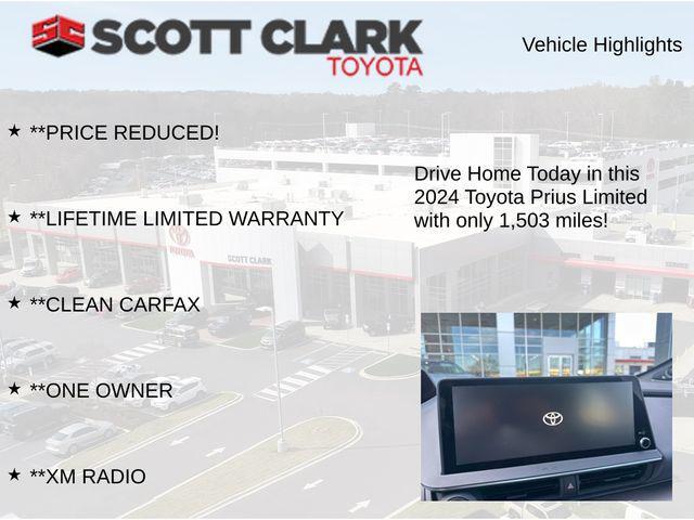 used 2024 Toyota Prius car, priced at $30,825