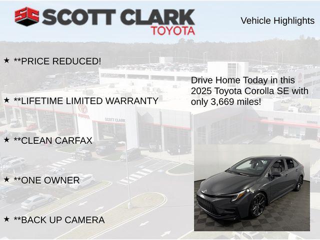 used 2025 Toyota Corolla car, priced at $23,425