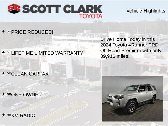 used 2024 Toyota 4Runner car, priced at $46,244