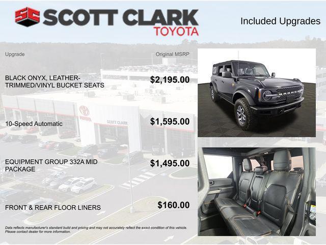 used 2021 Ford Bronco car, priced at $39,686