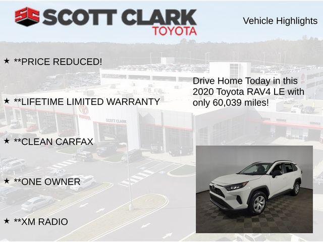 used 2020 Toyota RAV4 car, priced at $23,690