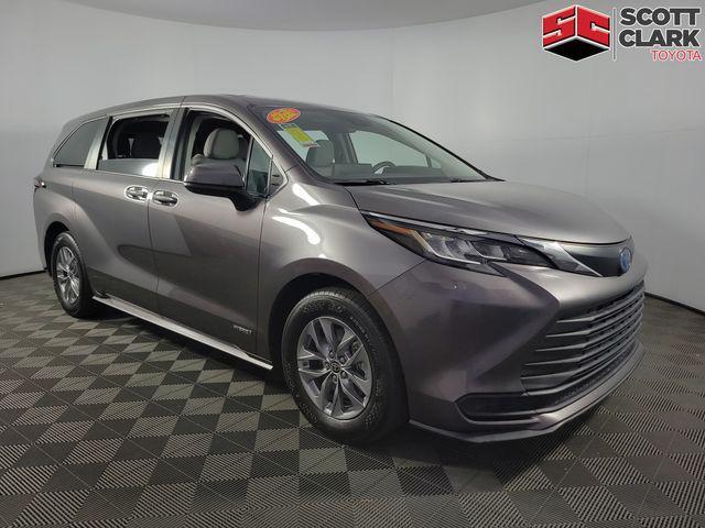 used 2021 Toyota Sienna car, priced at $27,686