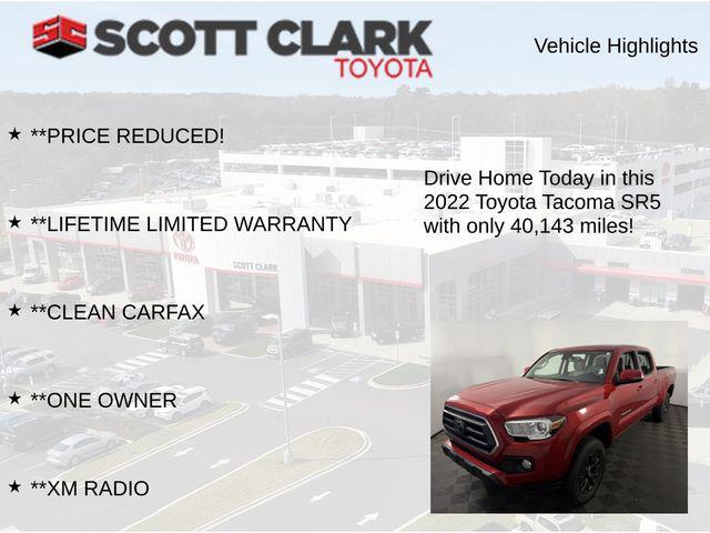 used 2022 Toyota Tacoma car, priced at $32,804