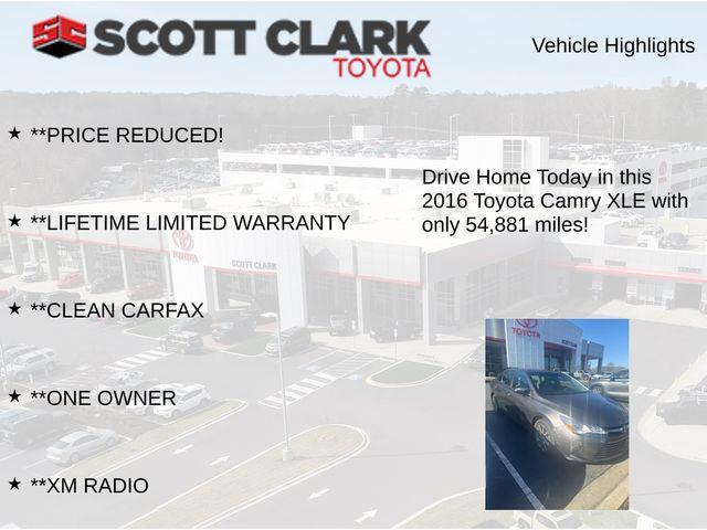used 2016 Toyota Camry car, priced at $17,898