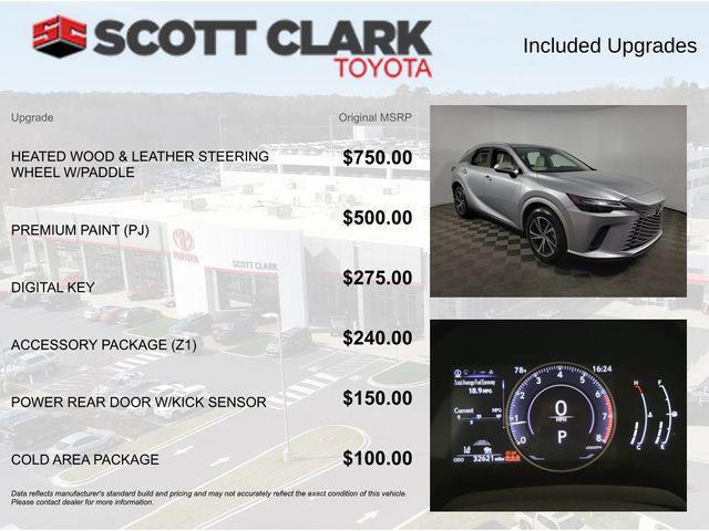 used 2023 Lexus RX 350 car, priced at $45,571