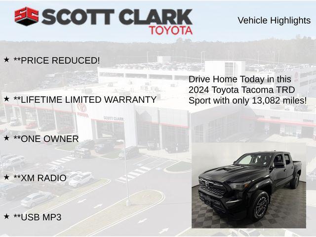used 2024 Toyota Tacoma car, priced at $44,543