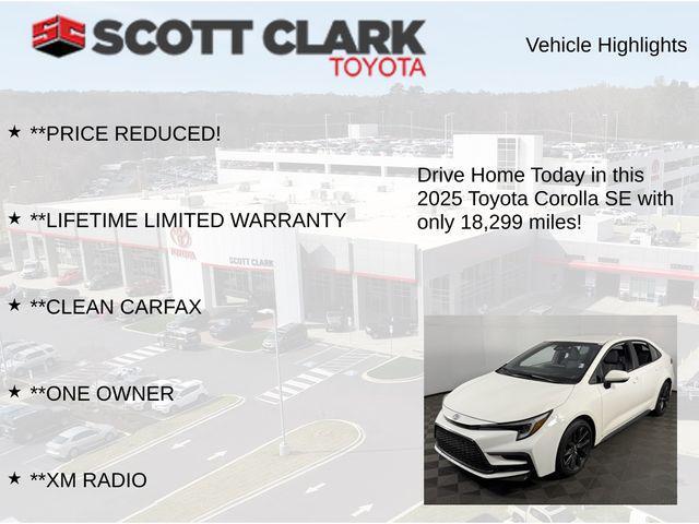 used 2025 Toyota Corolla car, priced at $22,651