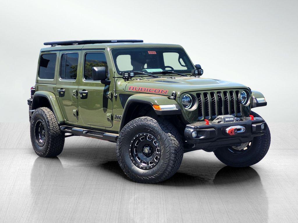 used 2021 Jeep Wrangler Unlimited car, priced at $44,065