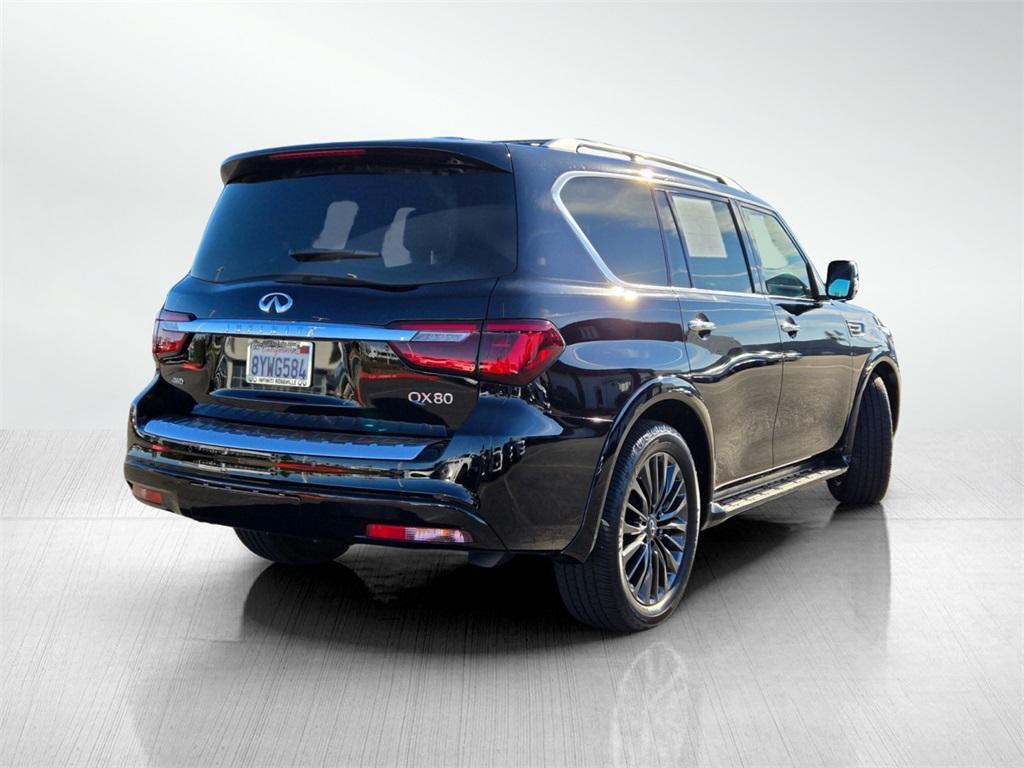 used 2022 INFINITI QX80 car, priced at $44,900