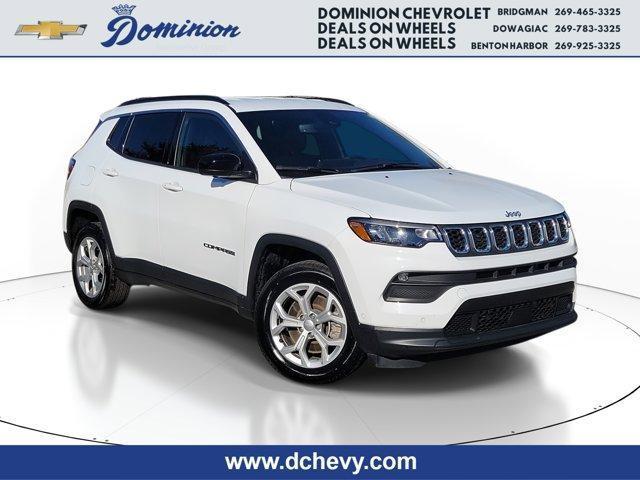 used 2024 Jeep Compass car, priced at $26,900