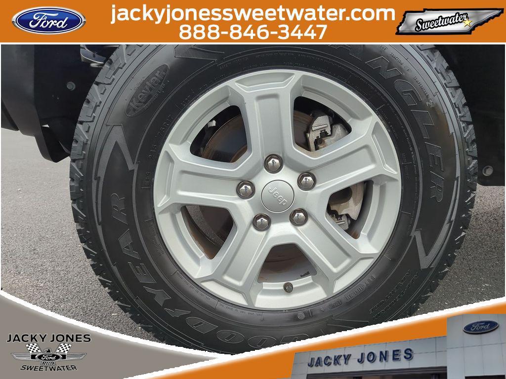 used 2021 Jeep Wrangler car, priced at $30,870