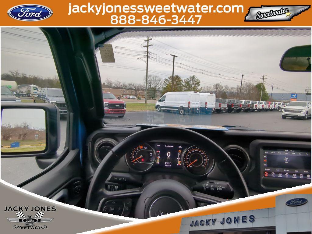 used 2021 Jeep Wrangler car, priced at $30,870