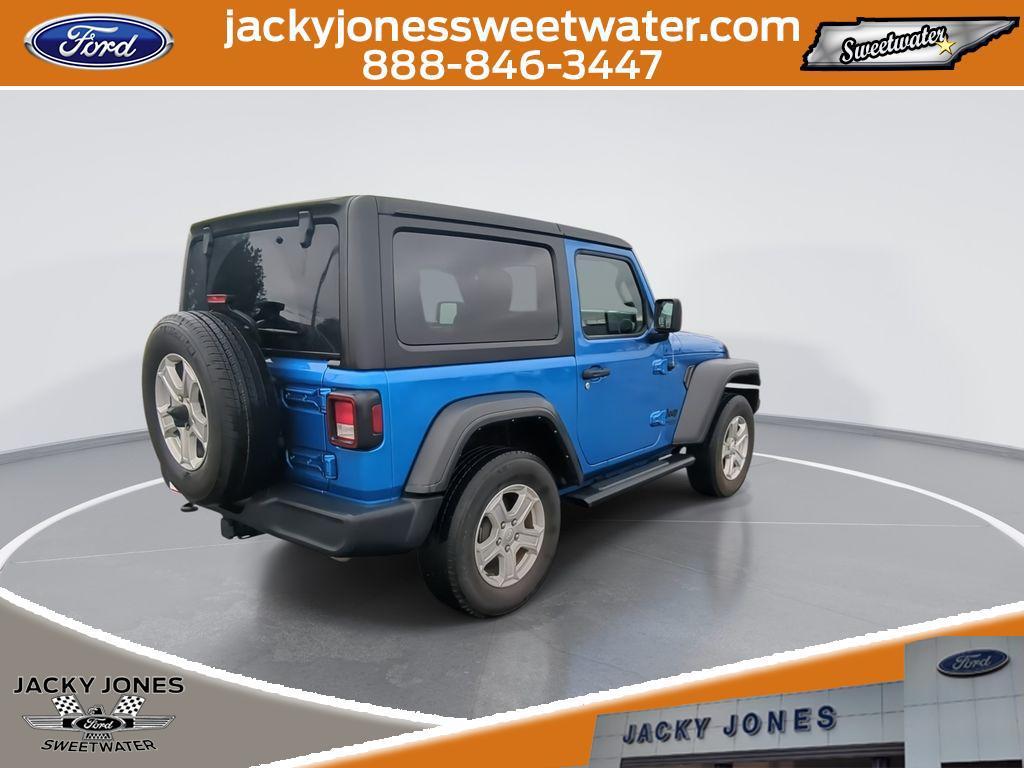 used 2021 Jeep Wrangler car, priced at $30,870