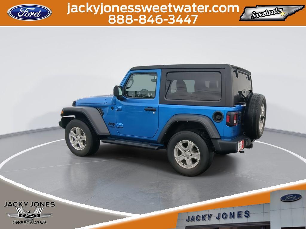 used 2021 Jeep Wrangler car, priced at $30,870