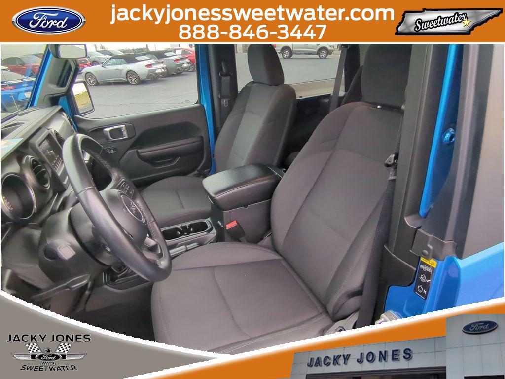 used 2021 Jeep Wrangler car, priced at $30,870