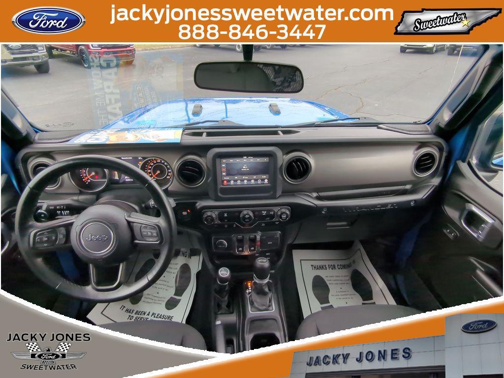 used 2021 Jeep Wrangler car, priced at $30,870