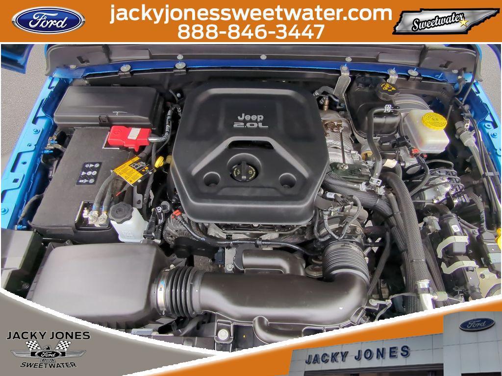 used 2021 Jeep Wrangler car, priced at $30,870