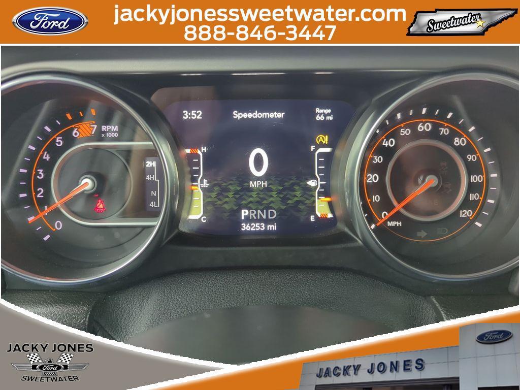 used 2021 Jeep Wrangler car, priced at $30,870