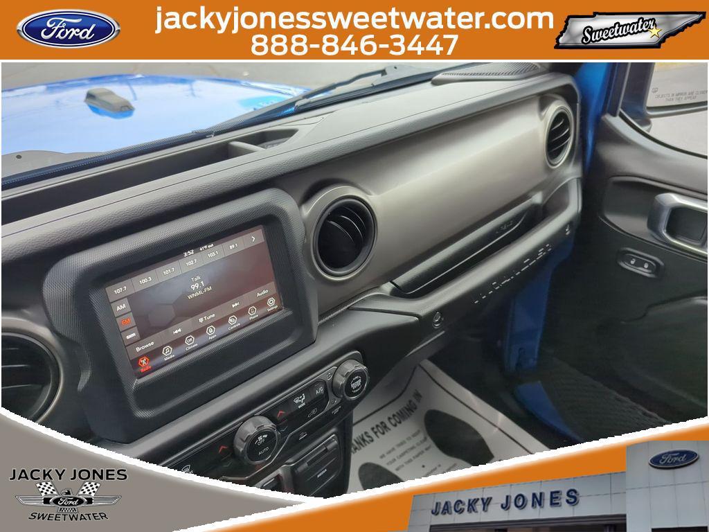 used 2021 Jeep Wrangler car, priced at $30,870