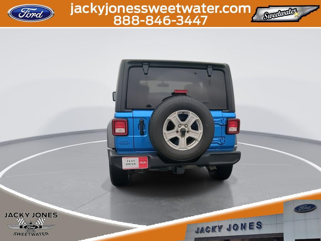 used 2021 Jeep Wrangler car, priced at $30,870