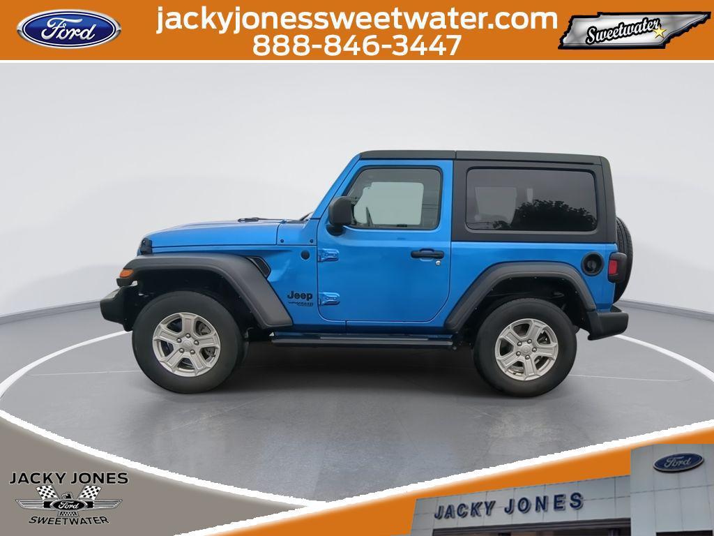 used 2021 Jeep Wrangler car, priced at $30,870