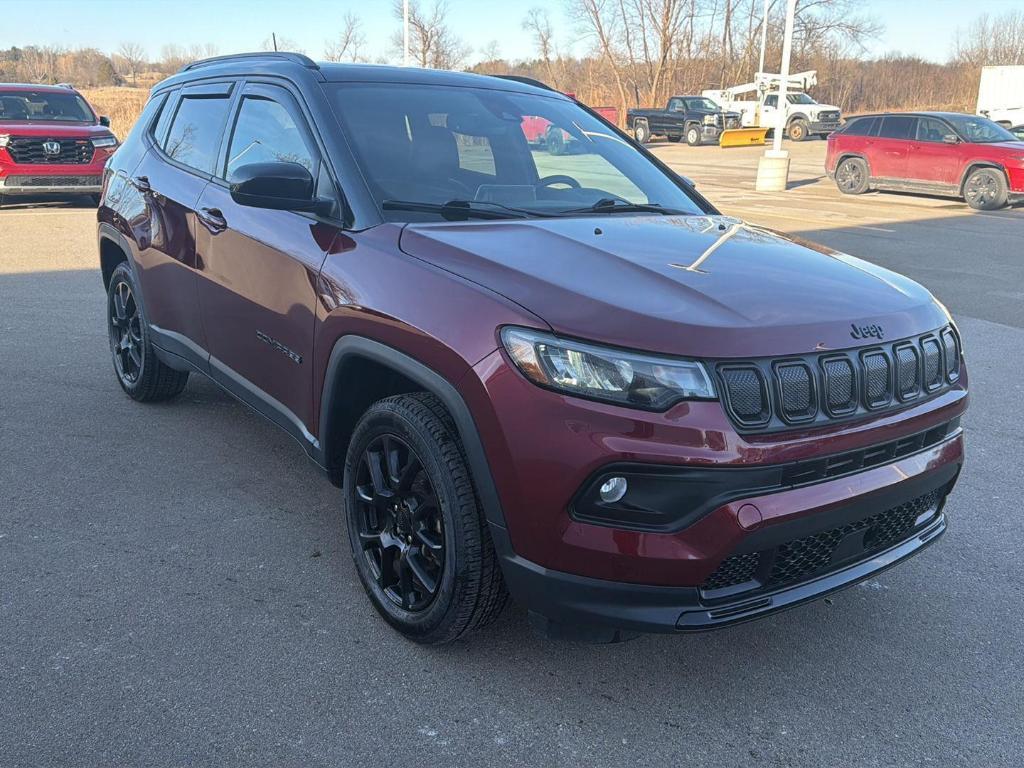 used 2022 Jeep Compass car, priced at $15,947