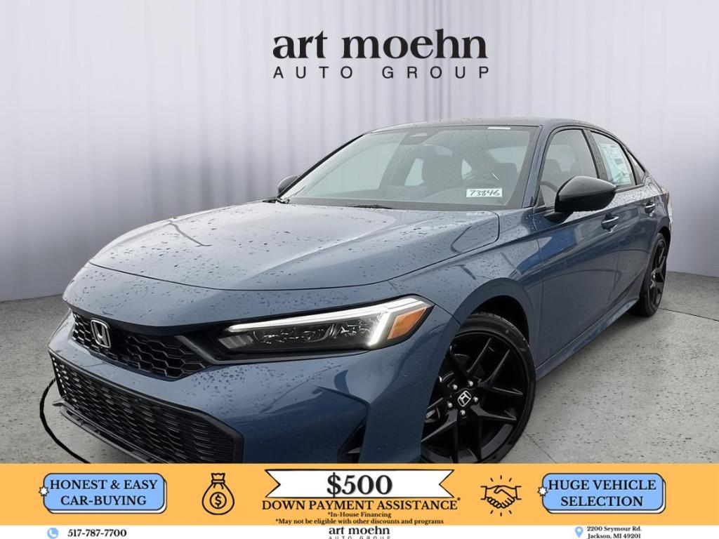 new 2026 Honda Civic car, priced at $28,000