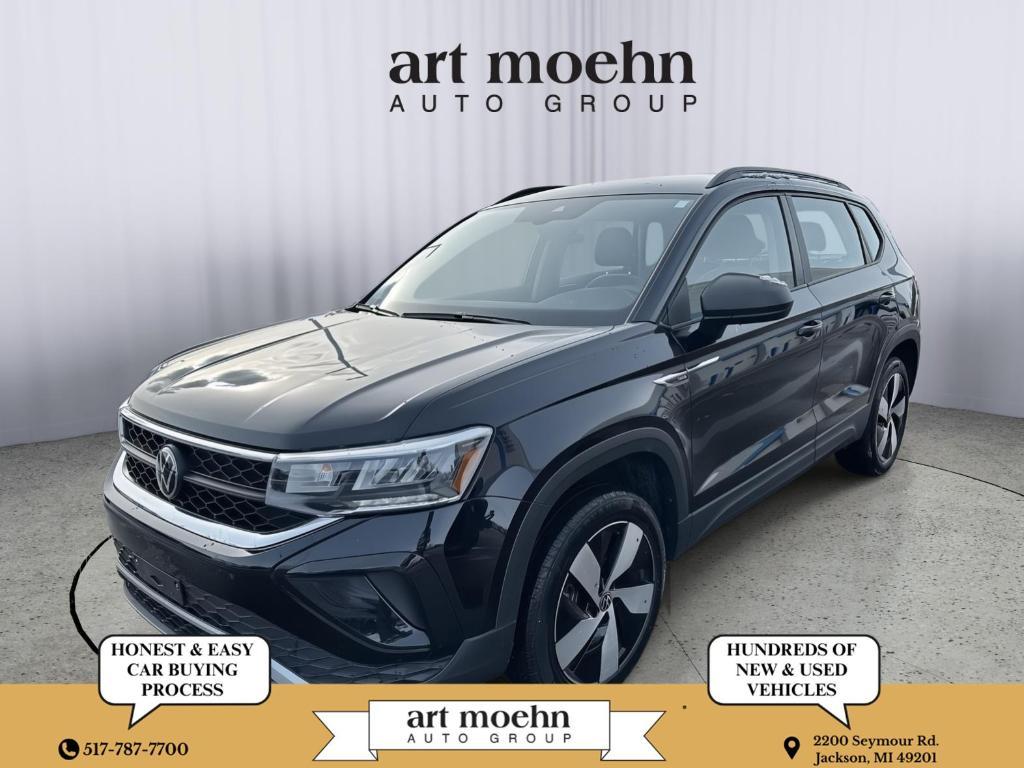 used 2024 Volkswagen Taos car, priced at $19,487