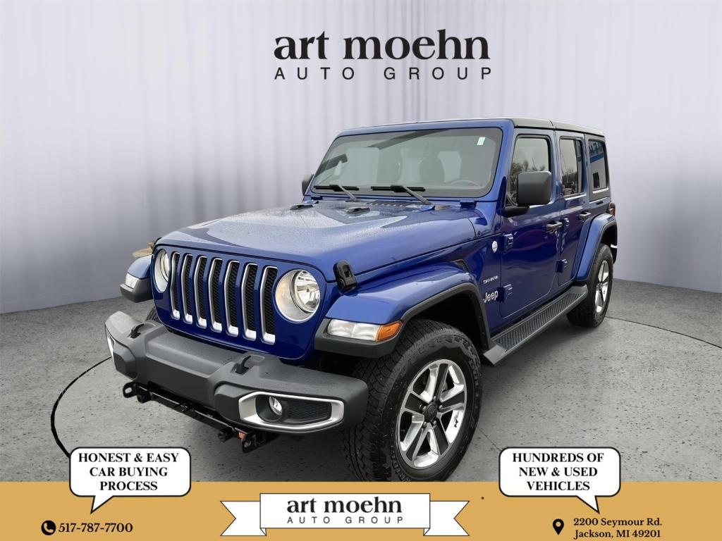 used 2018 Jeep Wrangler Unlimited car, priced at $23,436