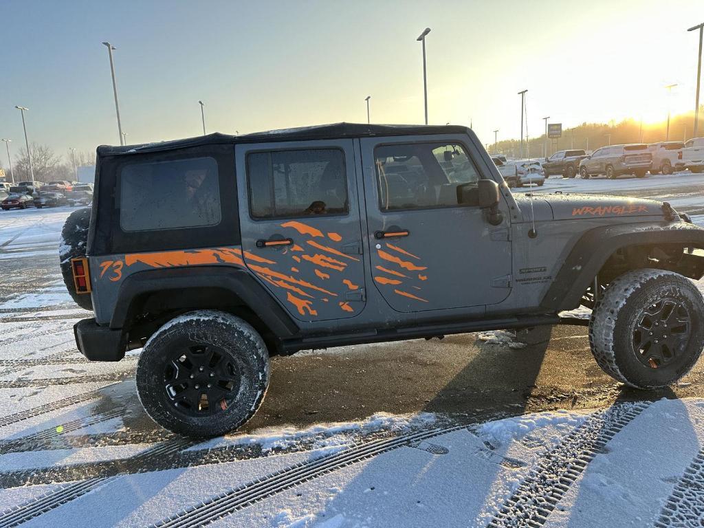 used 2015 Jeep Wrangler Unlimited car, priced at $12,989