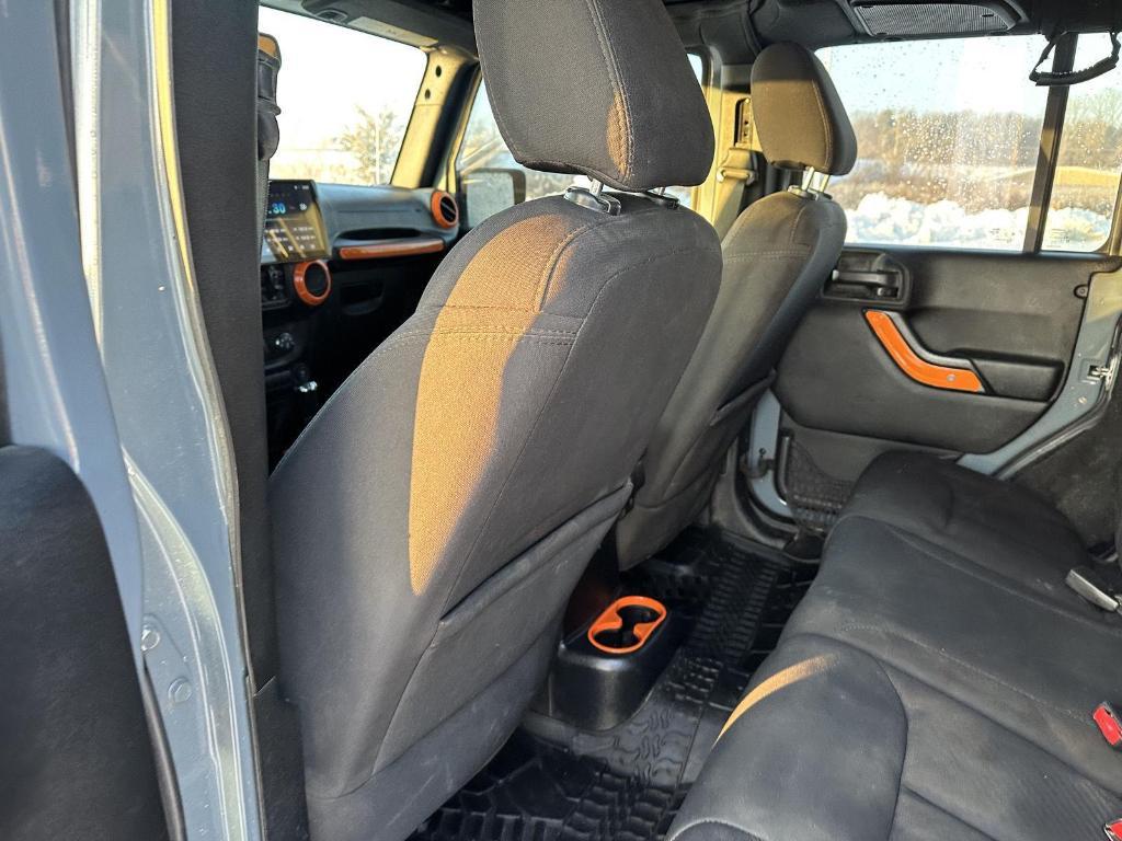 used 2015 Jeep Wrangler Unlimited car, priced at $12,989
