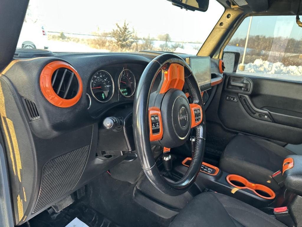 used 2015 Jeep Wrangler Unlimited car, priced at $12,989