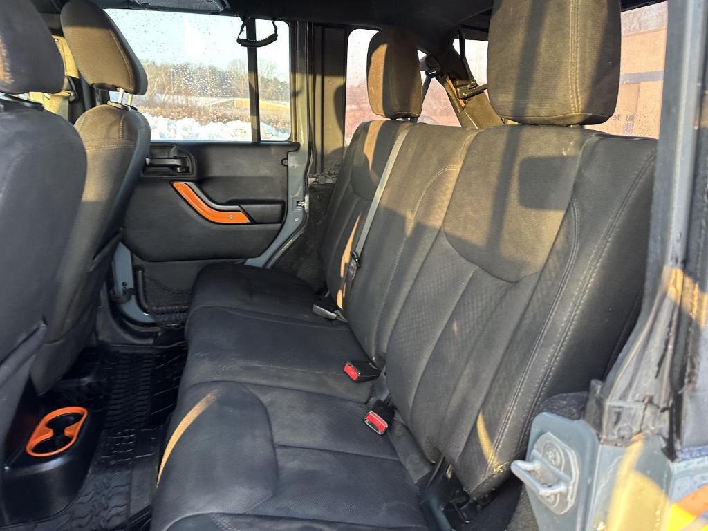 used 2015 Jeep Wrangler Unlimited car, priced at $12,989