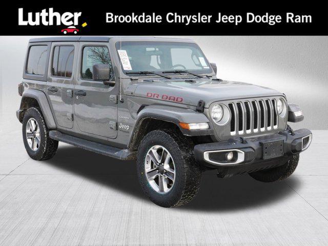 used 2021 Jeep Wrangler Unlimited car, priced at $26,987