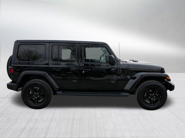 used 2021 Jeep Wrangler Unlimited car, priced at $30,598