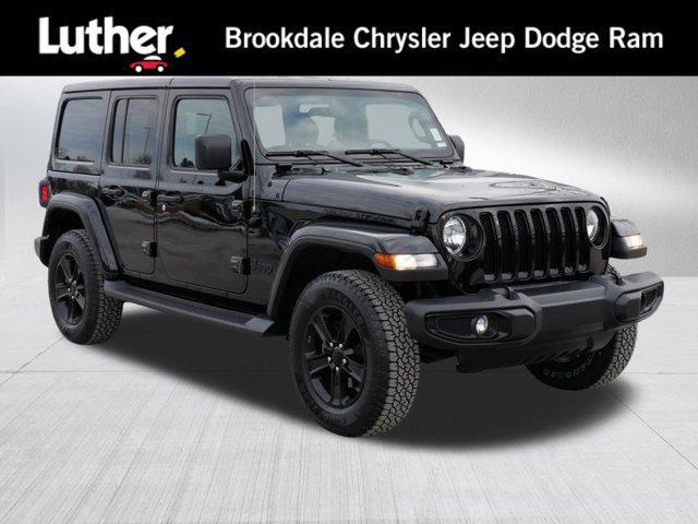 used 2021 Jeep Wrangler Unlimited car, priced at $30,598