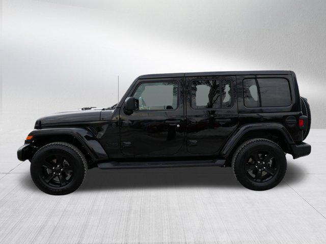 used 2021 Jeep Wrangler Unlimited car, priced at $30,598
