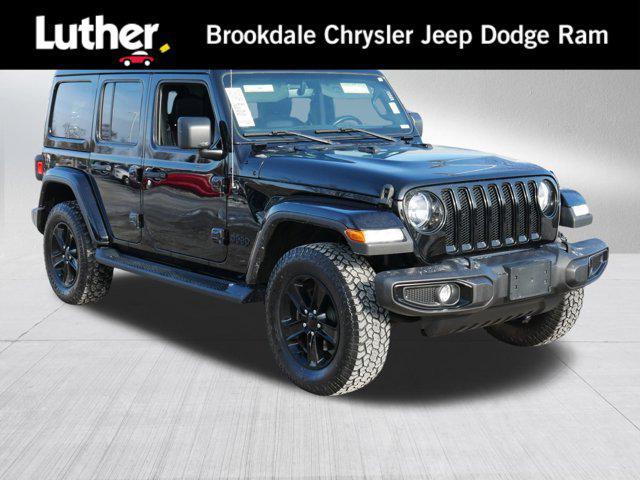 used 2021 Jeep Wrangler Unlimited car, priced at $28,498