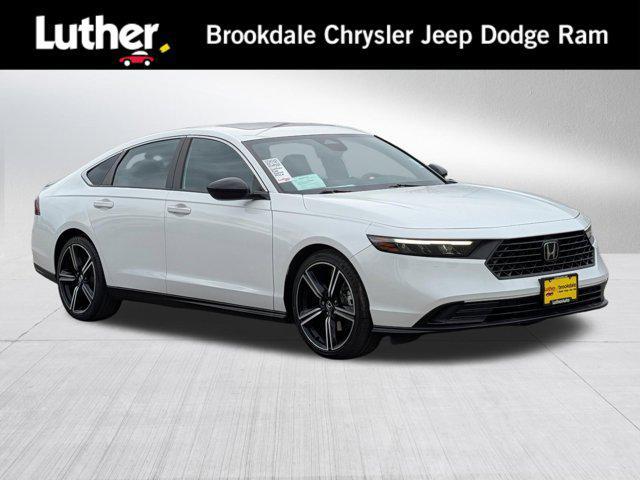 used 2023 Honda Accord Hybrid car, priced at $25,048